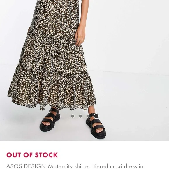 ASOS Curve | Dresses | Asos Curve Leopard Print Maxi Dress | Poshmark
